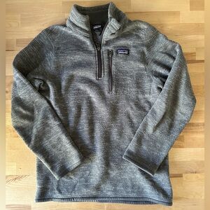 Youth Large Patagonia Better Sweater 1/4 zip